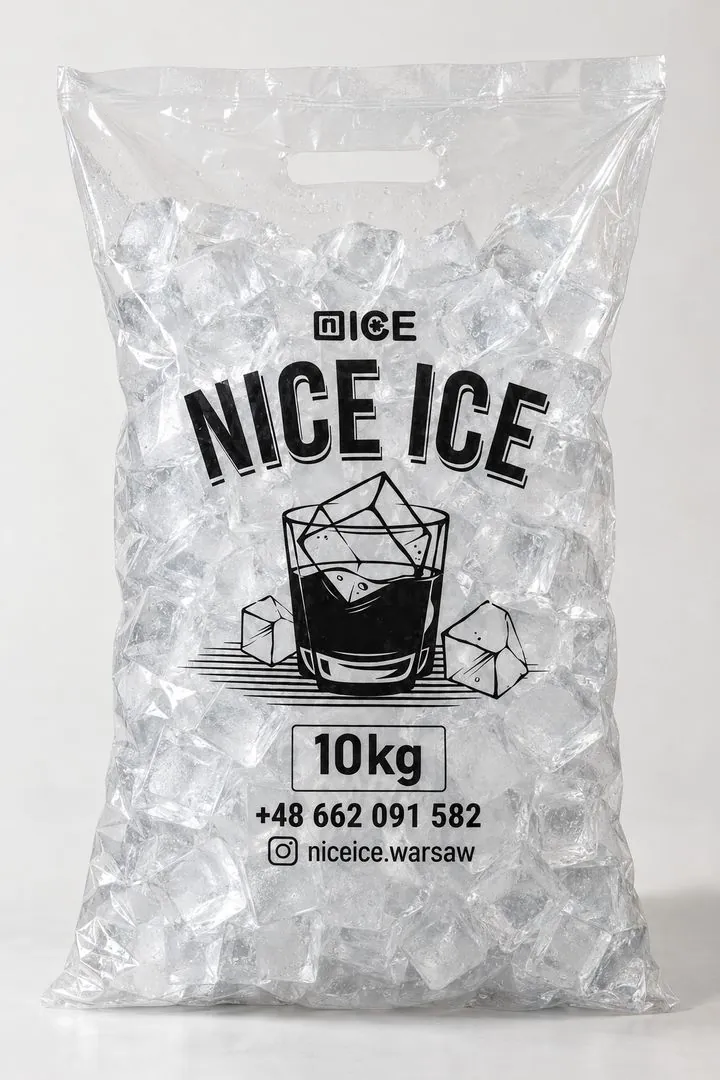 Opakowanie Nice Ice z kostkami lodu Hoshizaki, 10 kg