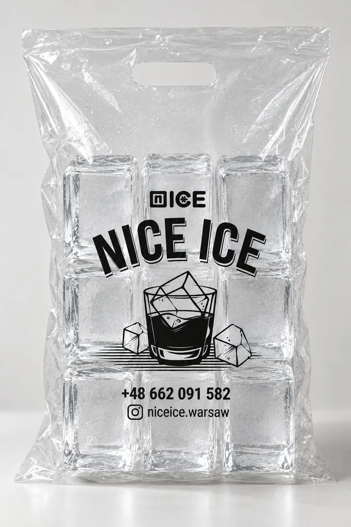 Opakowanie Nice Ice z kostkami lodu 4,5 × 4,5 × 7 cm