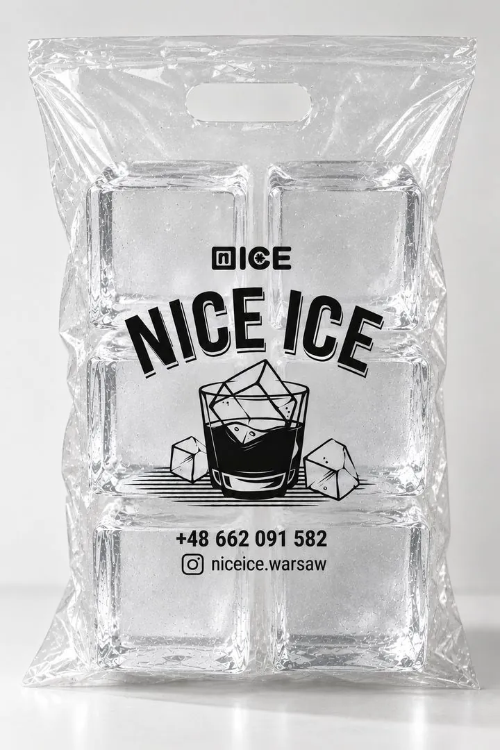 Opakowanie Nice Ice z kostkami lodu 6 × 6 × 6 cm