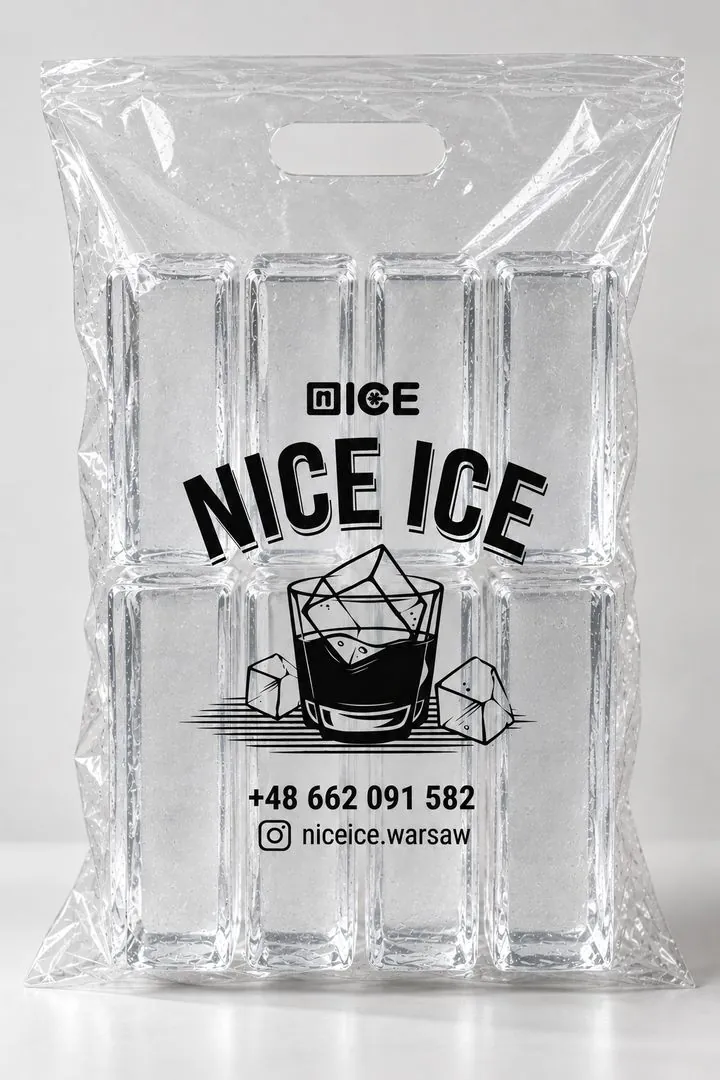 Opakowanie Nice Ice z pikami lodowymi 4 × 4 × 12 cm
