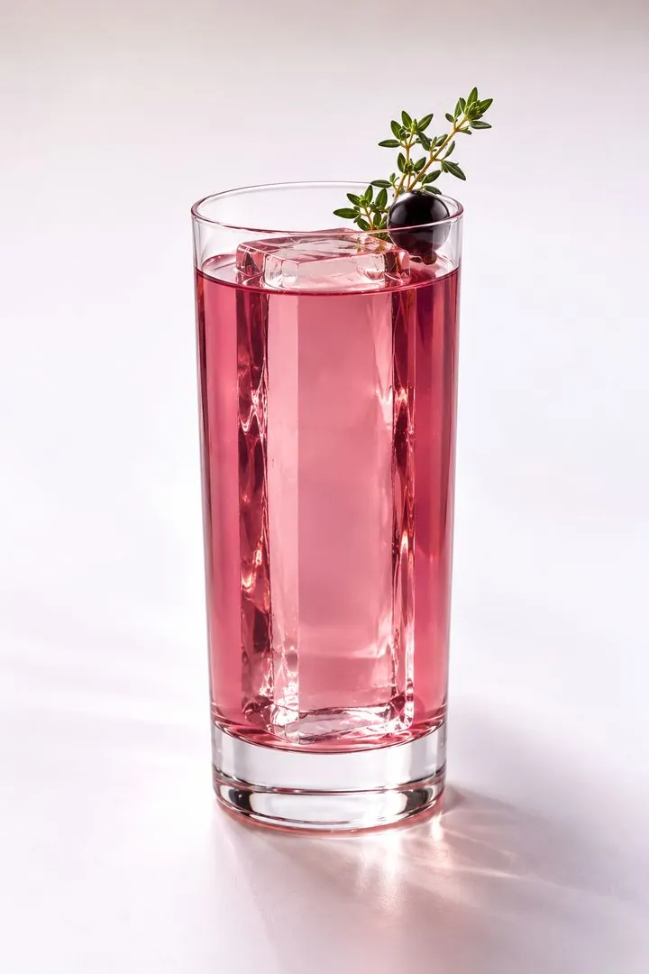 Long drink z piką lodową